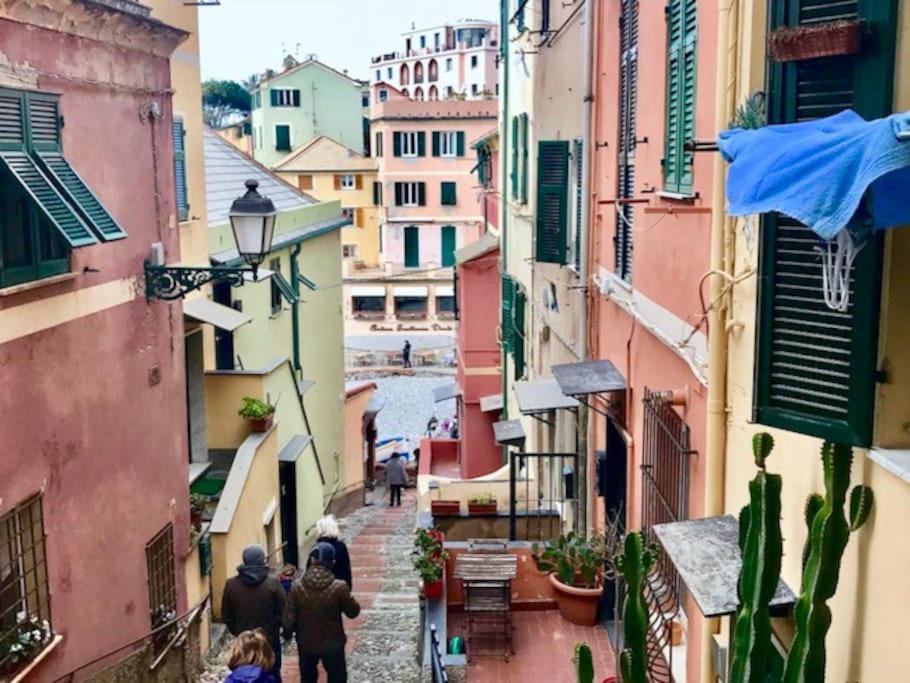 Pisi Home, 2 Min Dalla Spiaggia E Dall' Ospedale Gaslini Генуя Экстерьер фото